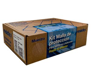 Kit malla seguridad balcón/ventanas 2x3 m