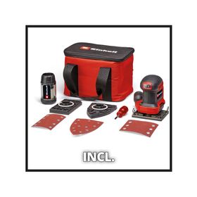 Lijadora orbital de palma TE-OS 18/113 3X Li - Solo 18V