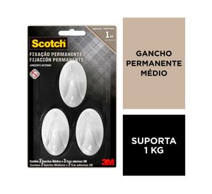 Gancho medio 1 kg 5x3.5x3cm