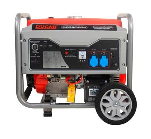 Generador a gasolina eléctrico/manual DFD9000H