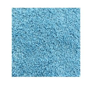 Alfombra mediana Lisa Polipropileno turquesa 133x180 cm