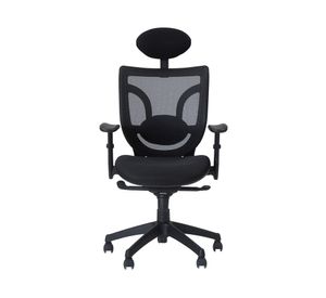 Silla de escritorio Black con cabecero 108x67.5x50.5 cm