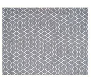 Alfombra grande Kala PVC grey 160x230 cm
