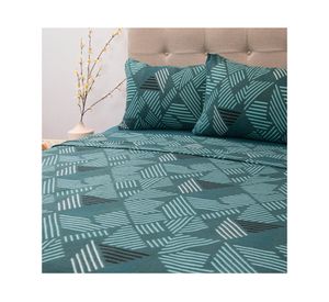 Juego de sábanas king polar estampada Composé D10