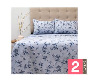 Juego de sábanas 2 plazas polar estampada Composé D4