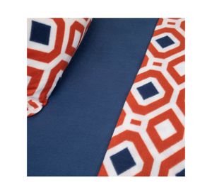 Juego de sábanas 1.5 plazas polar estampada Composé D8