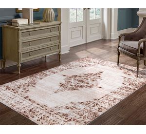 Alfombra grande Windsor polipropileno beige 200x280 cm