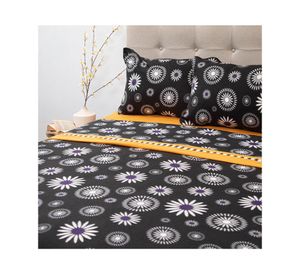 Juego de sábanas king polar estampada Composé D7