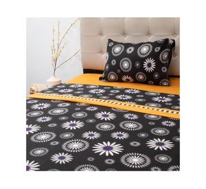 Juego de sábanas 1.5 plazas polar estampada Composé D7