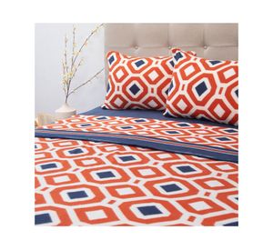 Juego de sábanas 2 plazas polar estampada Composé D8