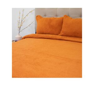Juego de sábanas king chiporro Senses terracota
