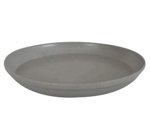 Plato Bio actual/clasic gris 22x22x2.5 cm