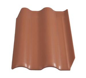 Teja colonial de arcilla Premier satinada 0.9x30.4x44.3 cm terracota