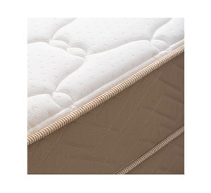 Cama europea Bamboo 2 plazas base dividida + respaldo