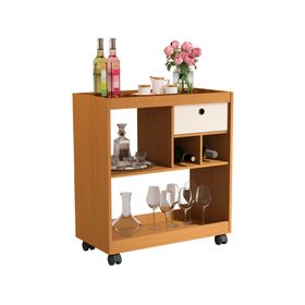 Mini bar 4000 1 repisa caramelo/perla