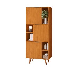 Librero Alianca café 3 puertas