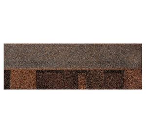 Teja asfáltica Oakridge 33x100x100 cm brown wood