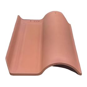 Teja de arcilla Wave 26x42 cm terracota