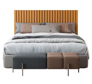 Respaldo de cama madera queen
