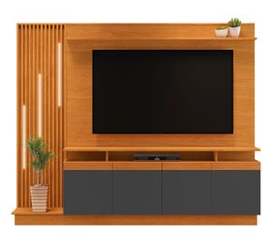 Centro de entretenimiento 65" Absoluto café/grafito