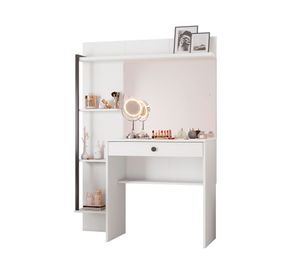 Tocador Encanto blanco 1 cajón