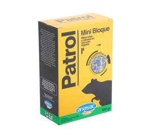 Raticida patrol Mini bloque 100 g