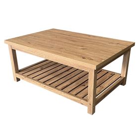 Mesa centro rectangular Saltillo natural