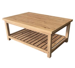 Mesa centro rectangular Saltillo natural