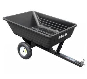 Carro tractor plástico 150 kg 64x84x150 cm