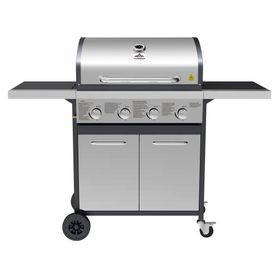 Parrilla a gas Oregón inox 4 quemadores