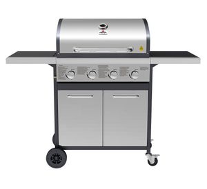 Parrilla a gas Oregón inox 4 quemadores