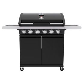 Parrilla a gas 6 quemadores Texas Black