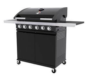 Parrilla a gas Texas black 6 quemadores