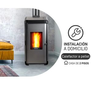 Instalación Calefactor a Pellet en casas de 2 Pisos