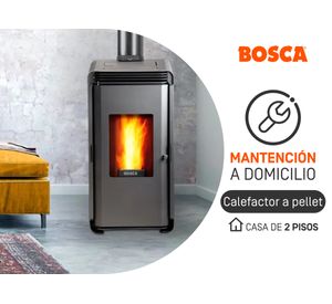 Mantención Calefactor a Pellet BOSCA para casas de 2 pisos
