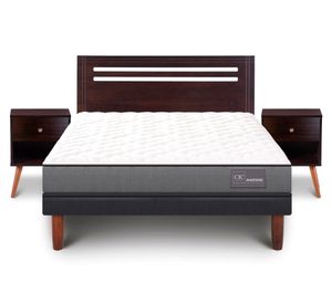 Cama europea Anatomic 2 plazas  + set New Múnich