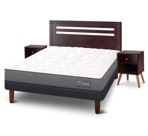 Cama europea Anatomic 2 plazas  + set New Múnich