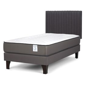 Cama europea New Style 2 plus 1.5 plazas + respaldo Lucio G
