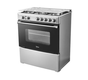 Cocina a gas MFO-MG30ACQSL 5 quemadores silver