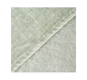 Frazada Grid aqua verde 2 plazas 1 un.