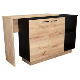 Isla de cocina Sicilia duna  wengue 90x150x60 cm