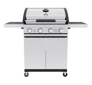 Parrilla a gas New York inox 4 quemadores