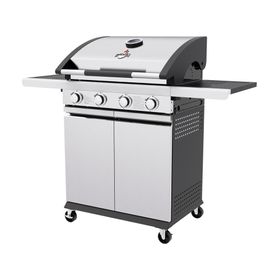Parrilla a gas New York inox 4 quemadores