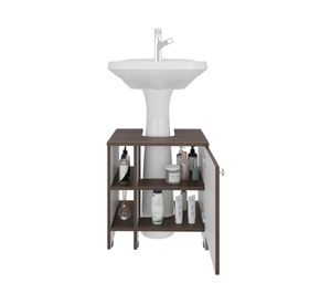 Mueble lavamanos Basic milan blanco 50.9x47x37.4 cm