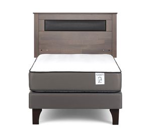 Cama europea New Style 2 plus 1.5 plazas + respaldo Ferrara G