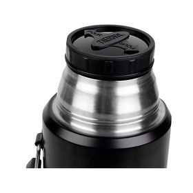 Termo para agua King negro mate 2 lt