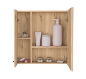 Botiquin Sines con espejo duna 60x60x14.9 cm