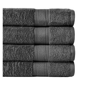 Toalla sábana gris 76x160 cm 1 un.