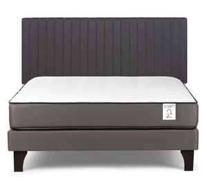 Cama europea New Style 2 plus 2 plazas  + respaldo Lucio G