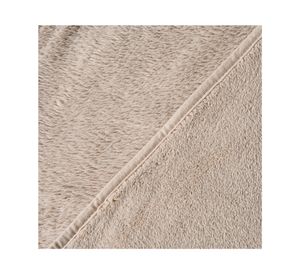 Frazada beige 1.5 plazas 1 un.